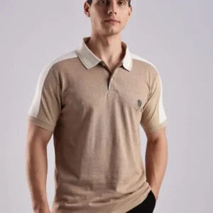 PR3 SS 002 || Brown Biscut || 100% Cotton Polo T-Shirt