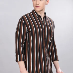 Black Stripes || Full Sleeve Shirts || 100% Cotton