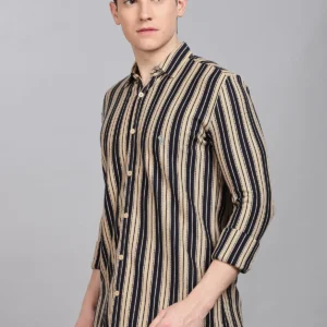 Yellow Stripes || Full Sleeve Shirts || 100% Cotton