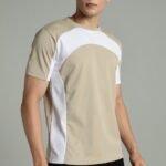 RHSOO1 ||Beige|| Round Neck Half Sleeve