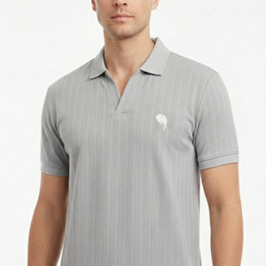 PR45||Grey|| 100% Cotton Polo T-Shirt