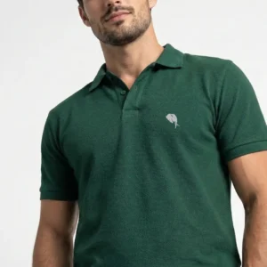 PR46||GREEN|| 100% Cotton Polo T-Shirt