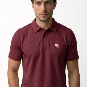 PR3 SS 008-C ||MAROON|| 100% Cotton Polo T-Shirt