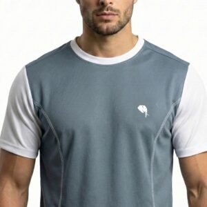 RHSO03||BLUE|| Round Neck Half Sleeve