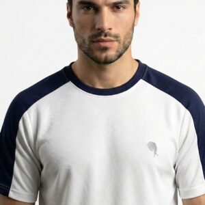 RHSO03||WHITE|| Round Neck Half Sleeve