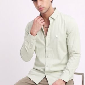 LS005||SOLID CARMEL||Full Sleeve Shirts || 100% Cotton